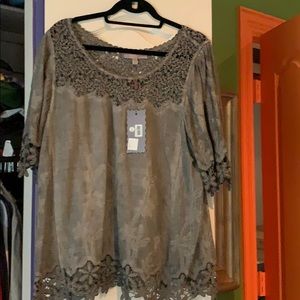 New with tags lace blouse